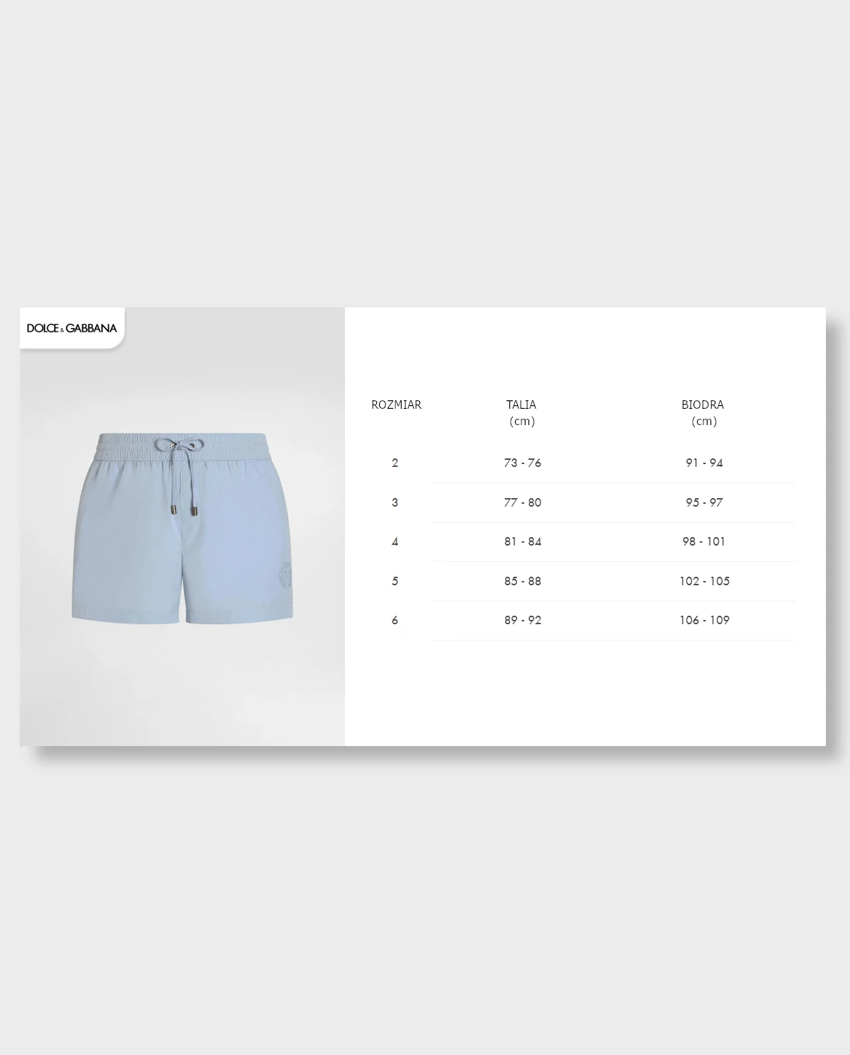 Błękitne spodenki kąpielowe z logo - Image #3