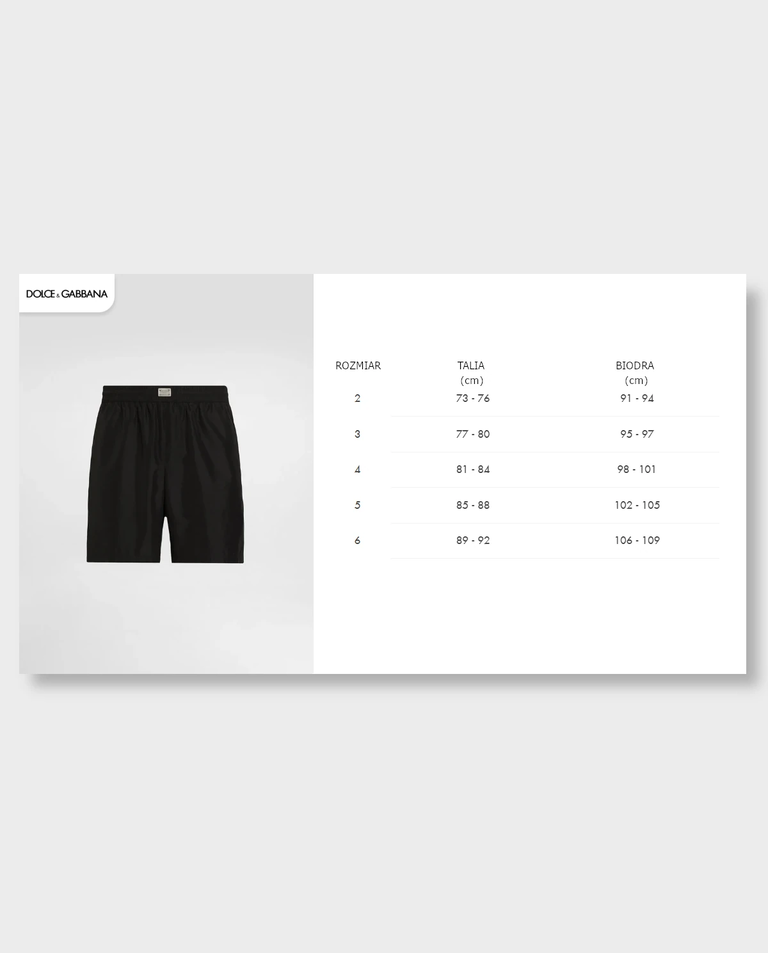 Czarne spodenki kąpielowe z logo - Image #6