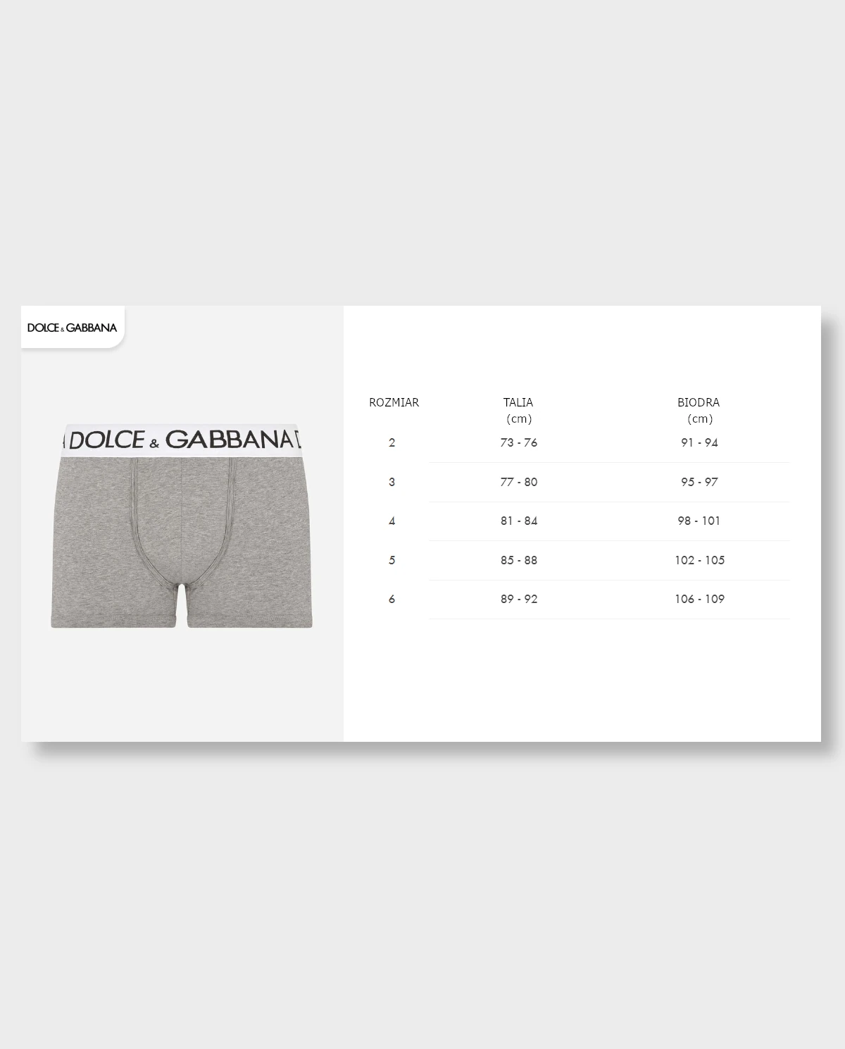 Szare męskie bokserki - Image #2