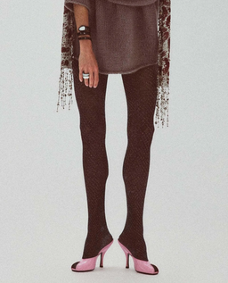 Czarne rajstopy Casey LMC x Swedish Stockings - Image #2