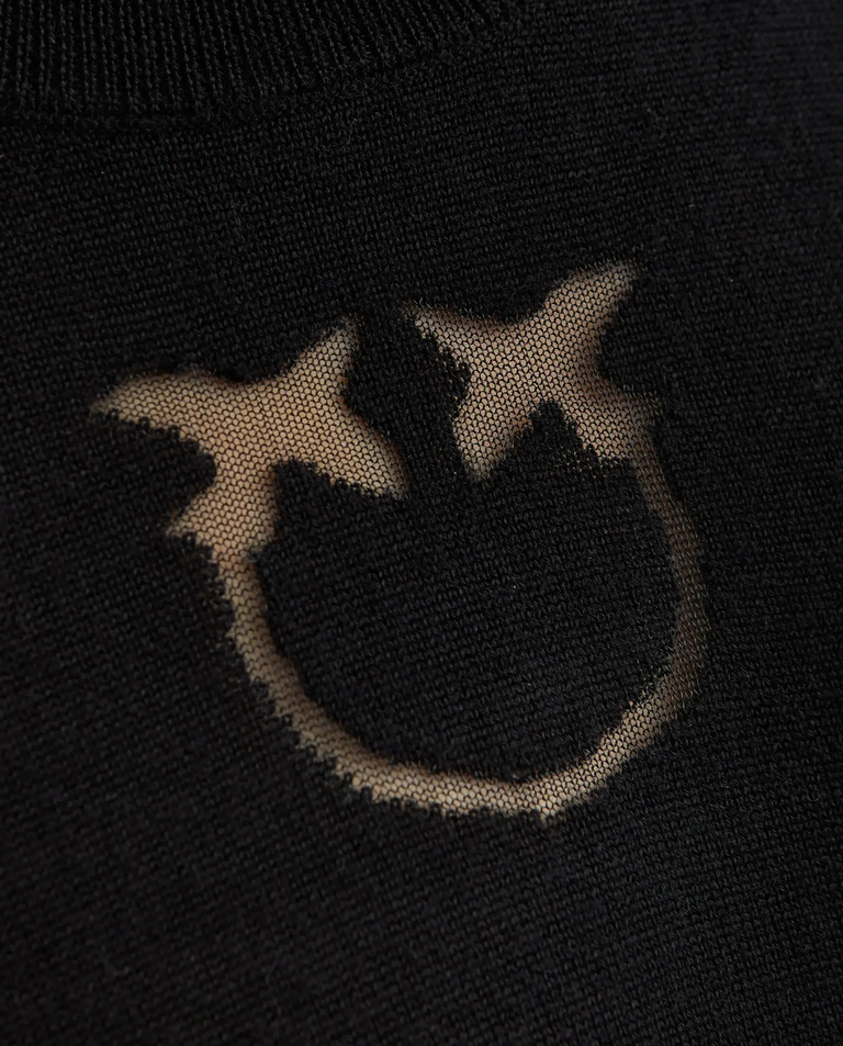 Czarny sweter z logo Lanzarote - Image #3