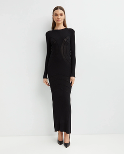 Czarna sukienka Vettore Dress - Image #0