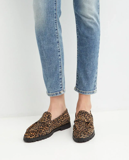 Loafersy w panterę Nora - Image #1