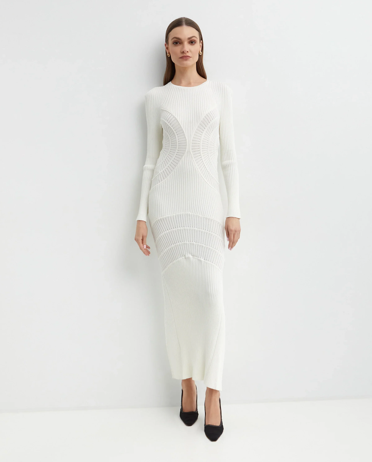 Biała sukienka Vettore Dress