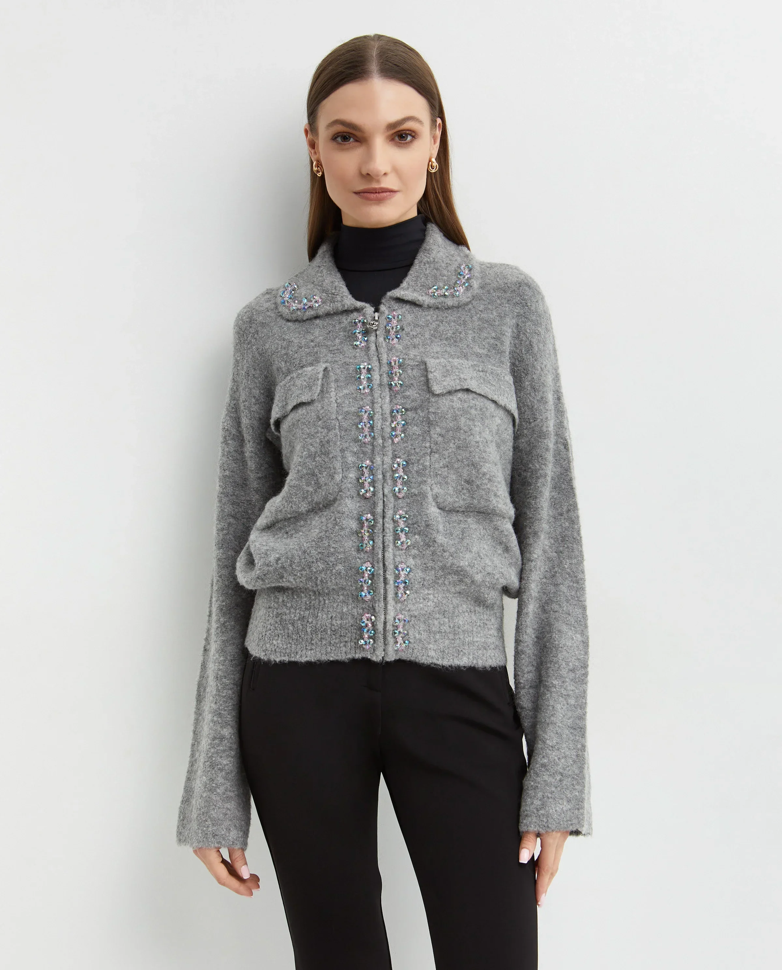 Szara kurtka Dark Lady - Image #0