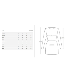 Różowa dzianinowa sukienka mini - Image #5