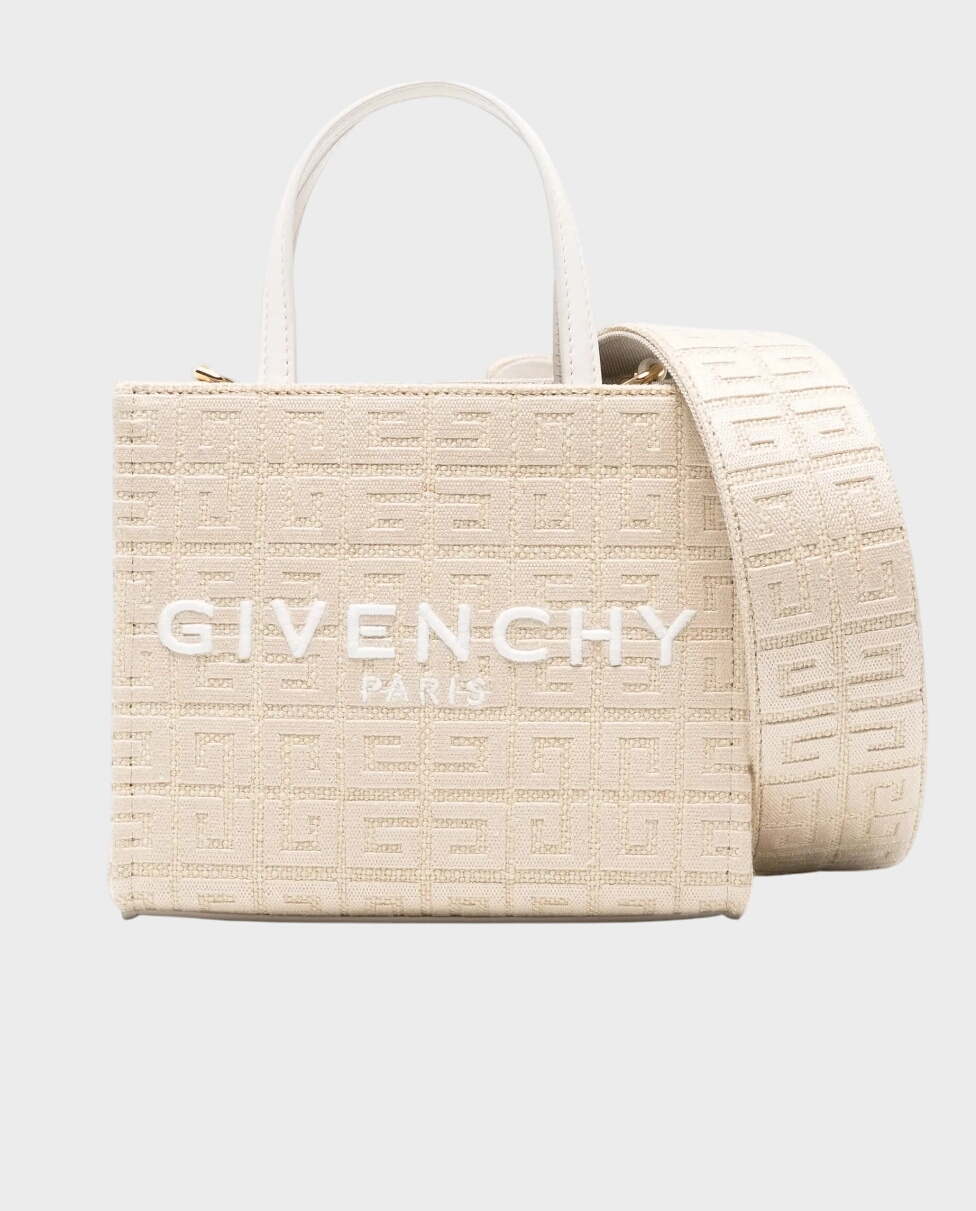 Beżowa torebka na ramię - Image #0