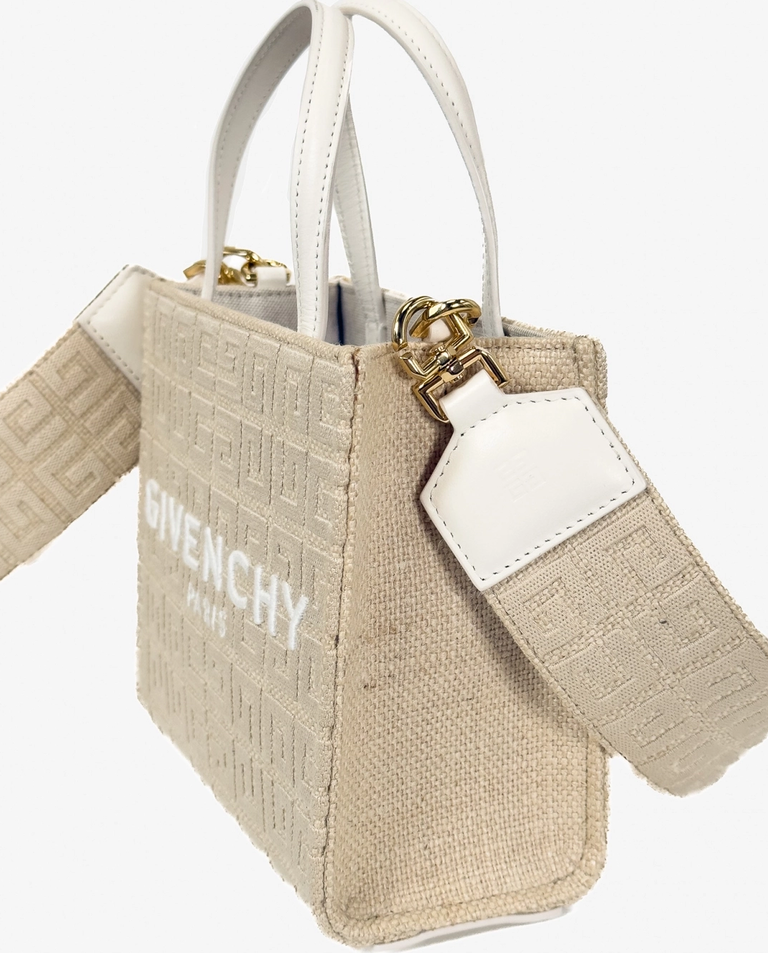 Beżowa torebka na ramię - Image #2