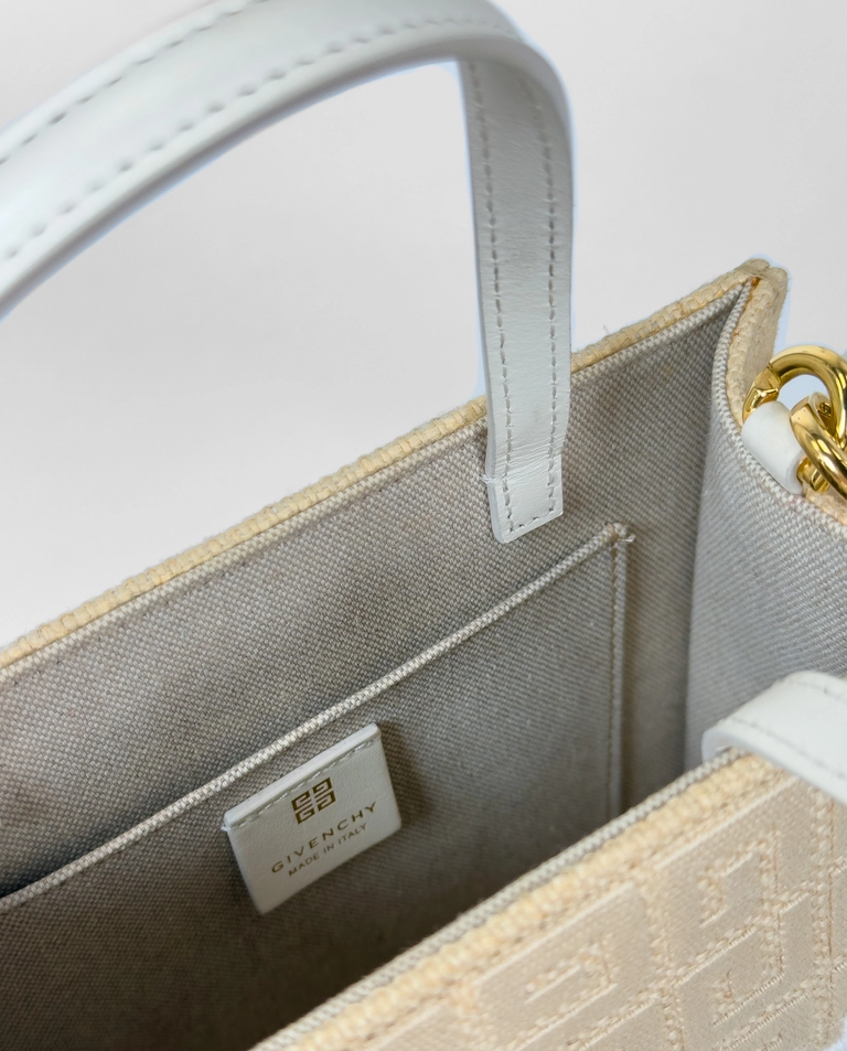 Beżowa torebka na ramię - Image #3