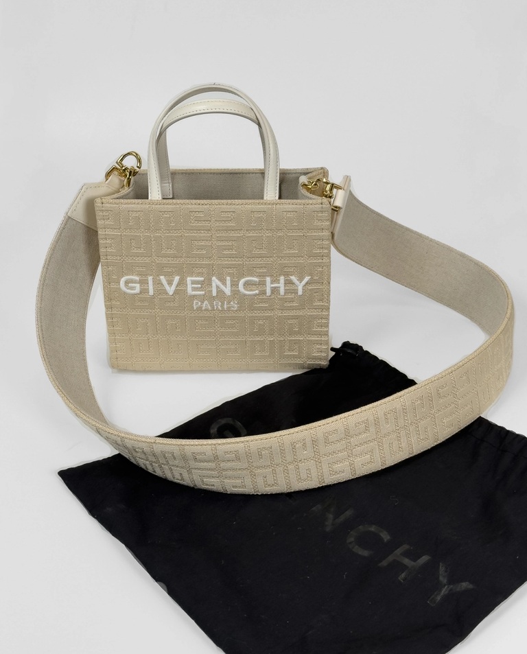 Beżowa torebka na ramię - Image #5