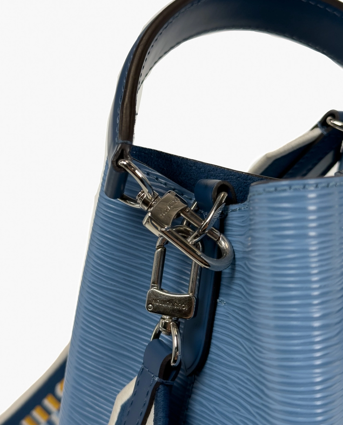 Niebieska torebka na ramię - Image #2