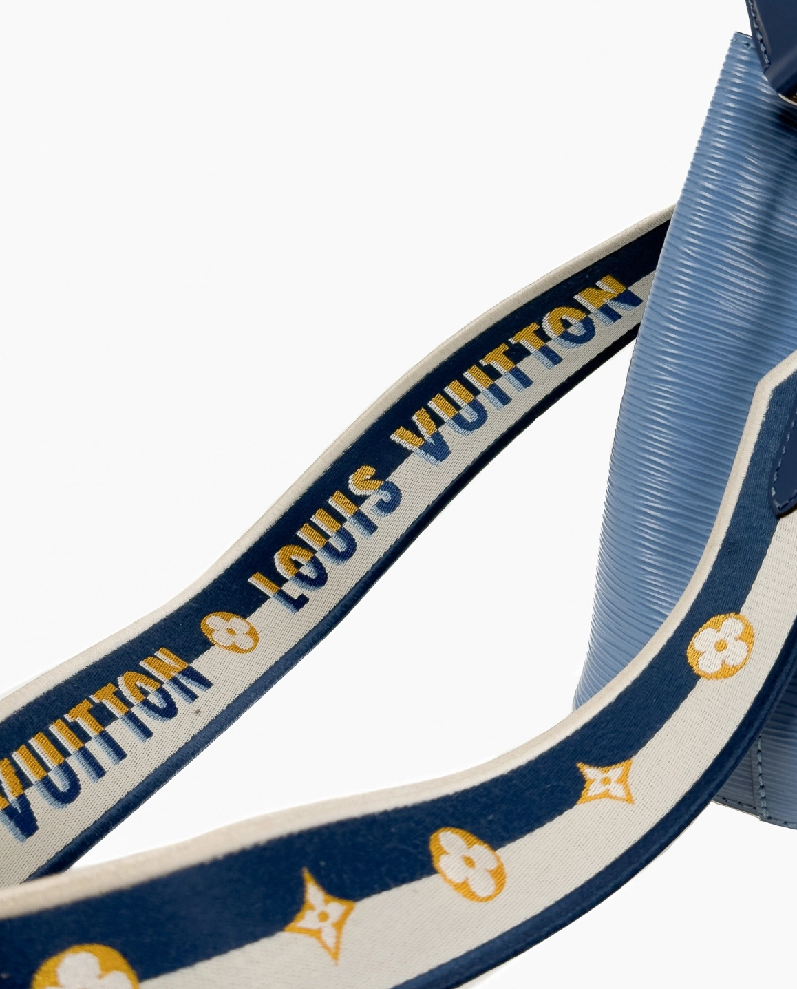 Niebieska torebka na ramię - Image #4