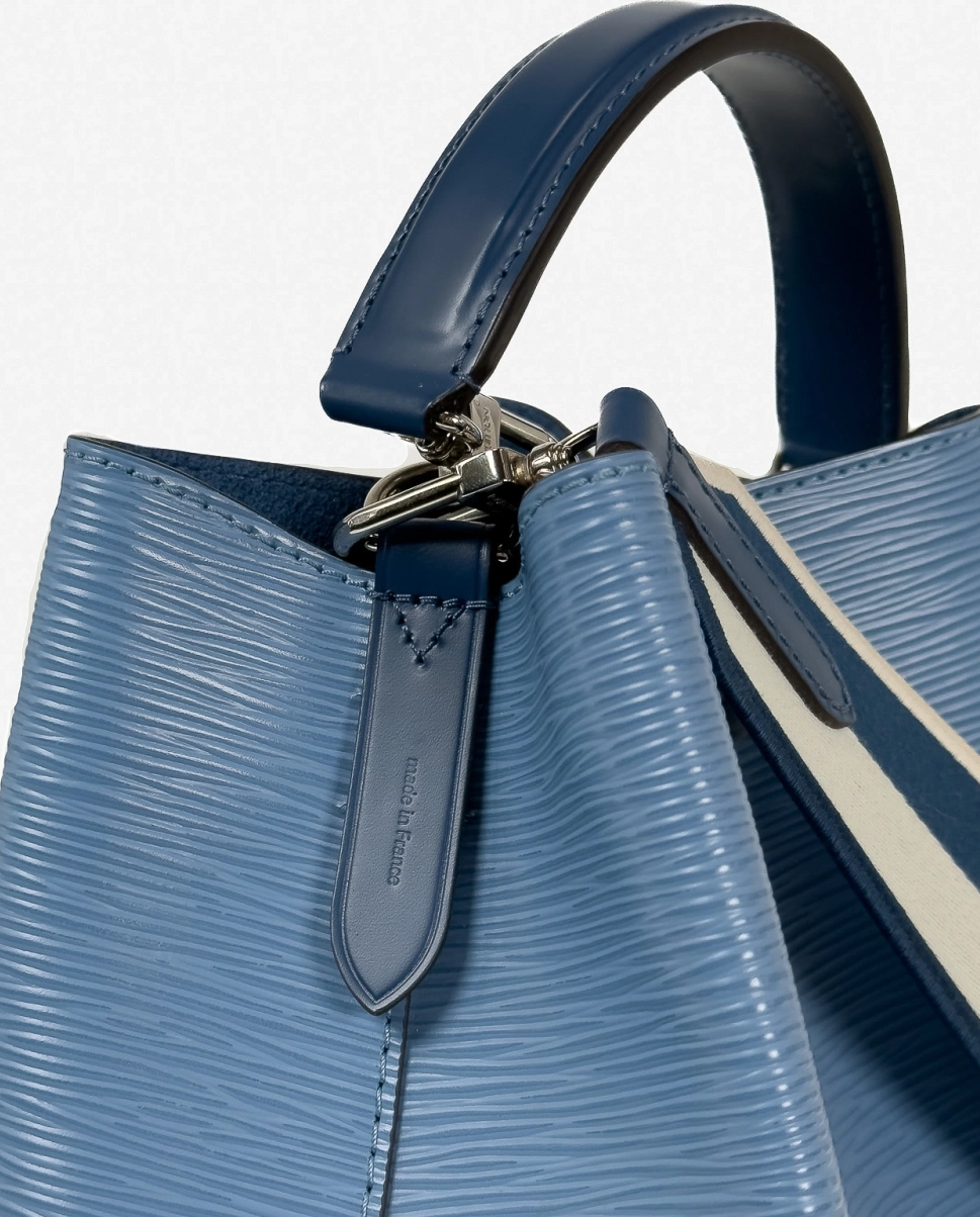 Niebieska torebka na ramię - Image #6