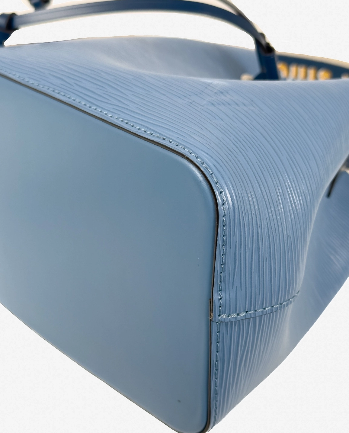 Niebieska torebka na ramię - Image #7