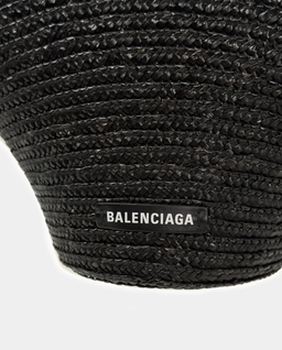 Czarna torebka koszyk - Image #2