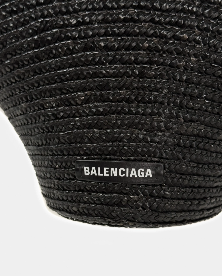 Czarna torebka koszyk - Image #2