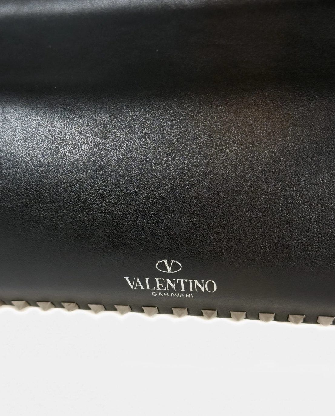 Czarna skórzana torebka - Image #7