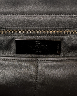 Czarna skórzana torebka - Image #8