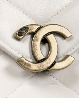 Biała torebka Chevron Coco Envelope - Image #3