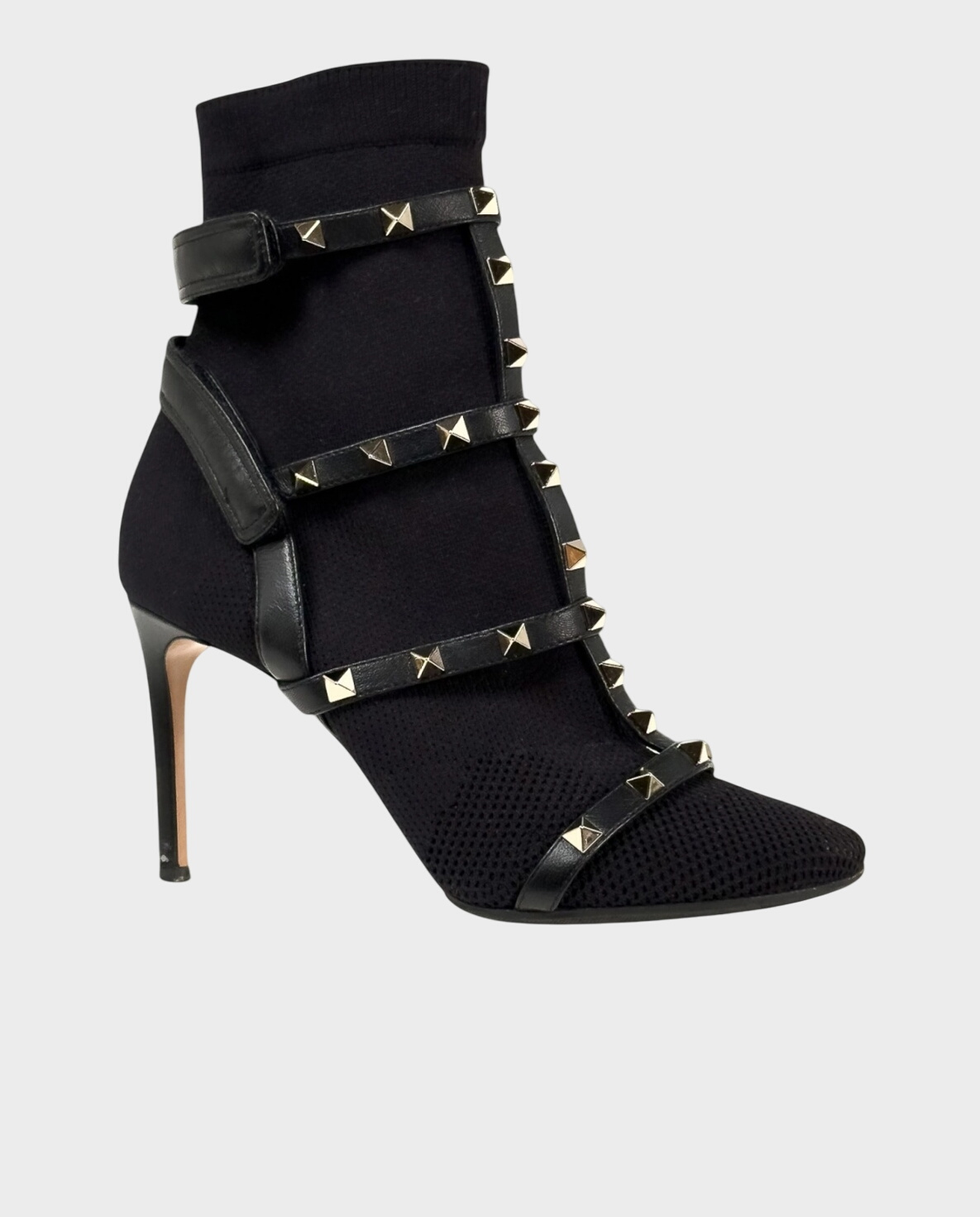 Czarne botki na szpilce - Image #0