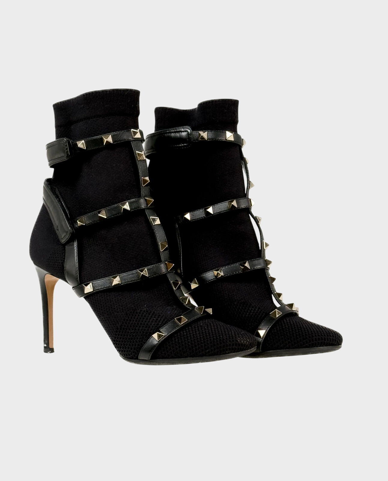 Czarne botki na szpilce - Image #2