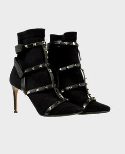 Czarne botki na szpilce - Image #2