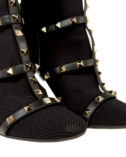 Czarne botki na szpilce - Image #3