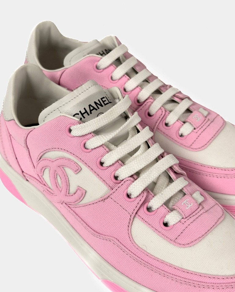 Biało-różowe sneakersy - Image #2