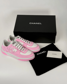 Biało-różowe sneakersy - Image #6