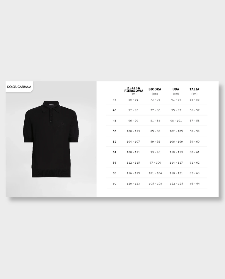 Żakardowa koszulka polo z jedwabiu - Image #5