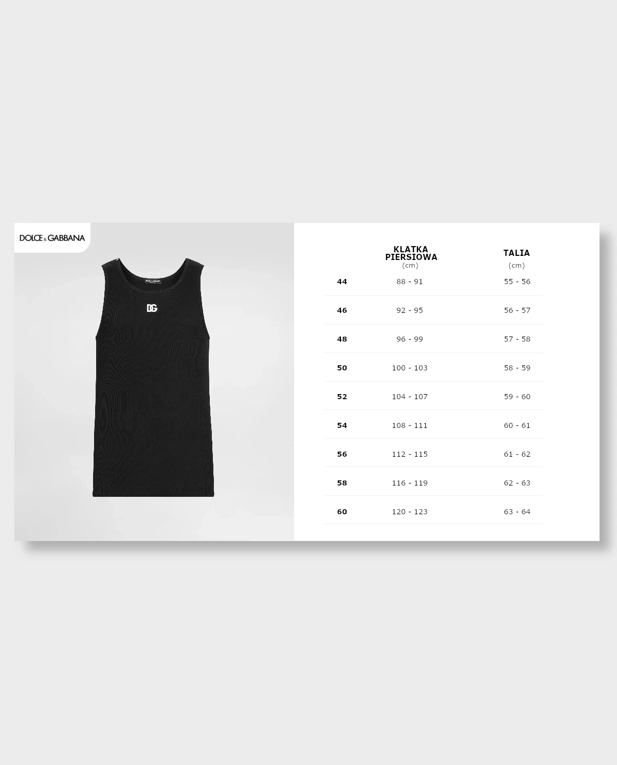 Czarny bawełniany tank top - Image #2