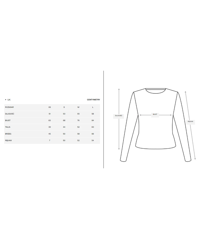 Beżowa prążkowana bluzka - Image #5