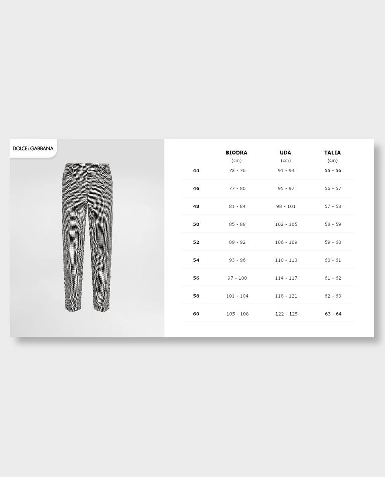 Szare spodnie w pepitkę - Image #2