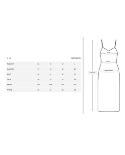 Niebieska sukienka midi - Image #5