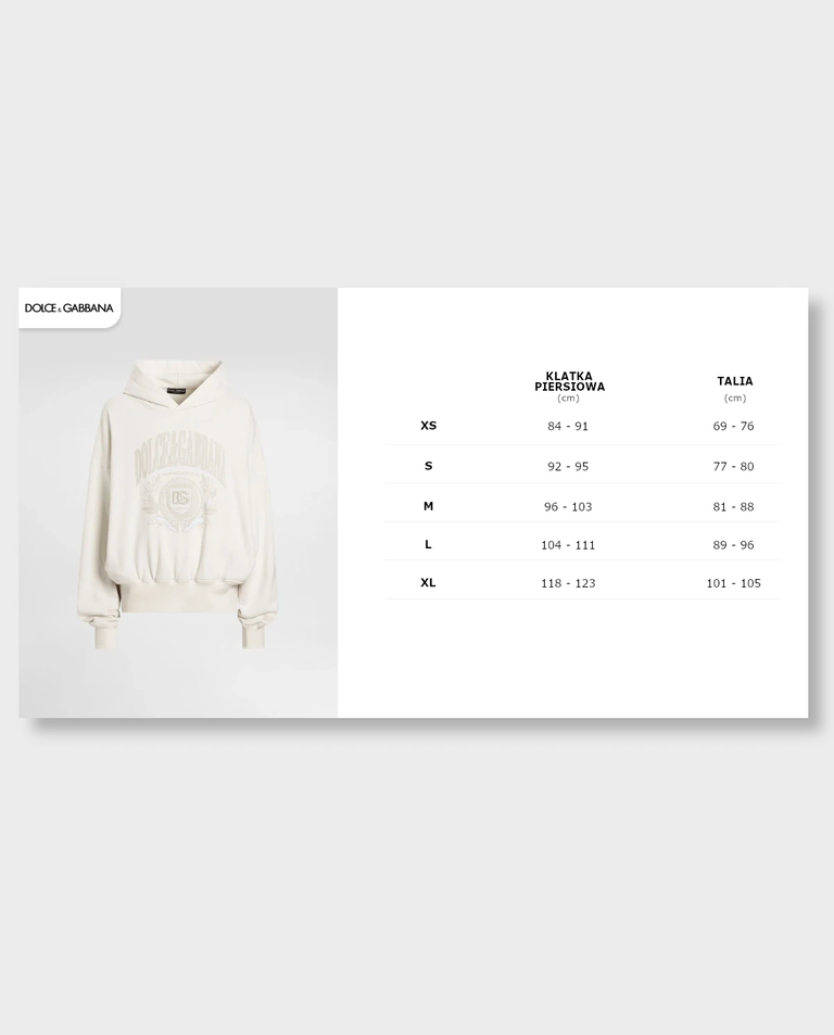 Kremowa bluza z kapturem - Image #5