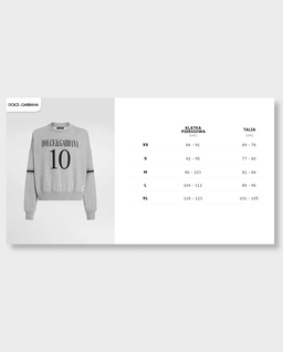 Szara bawełniana bluza z logo - Image #5