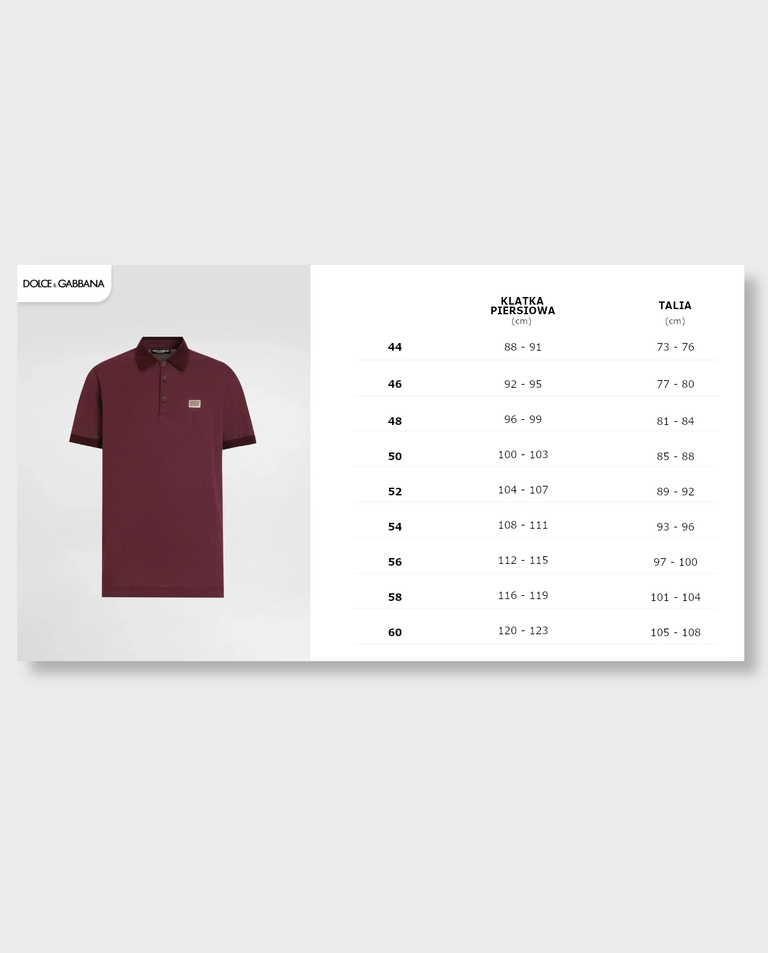 Bordowa koszulka polo z logo - Image #5
