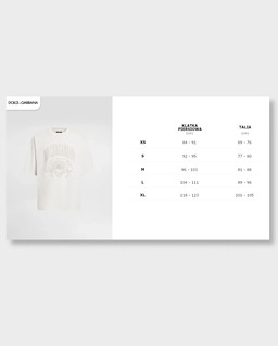 Kremowa koszulka z logo - Image #4