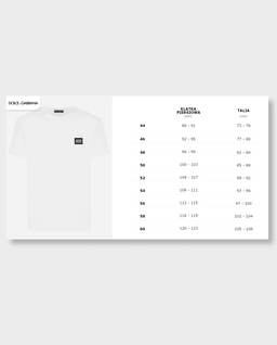 Biały t-shirt z metalową plakietką z logo - Image #5