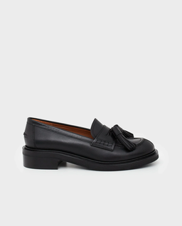 Czarne loafersy Albaredo - Image #1