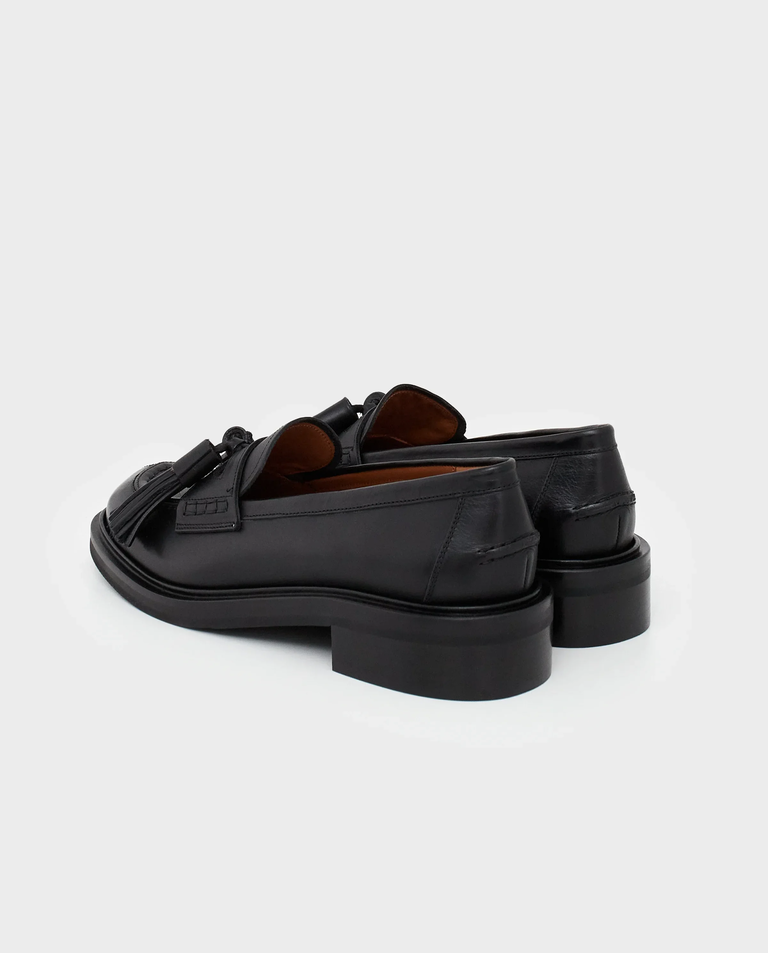 Czarne loafersy Albaredo - Image #3