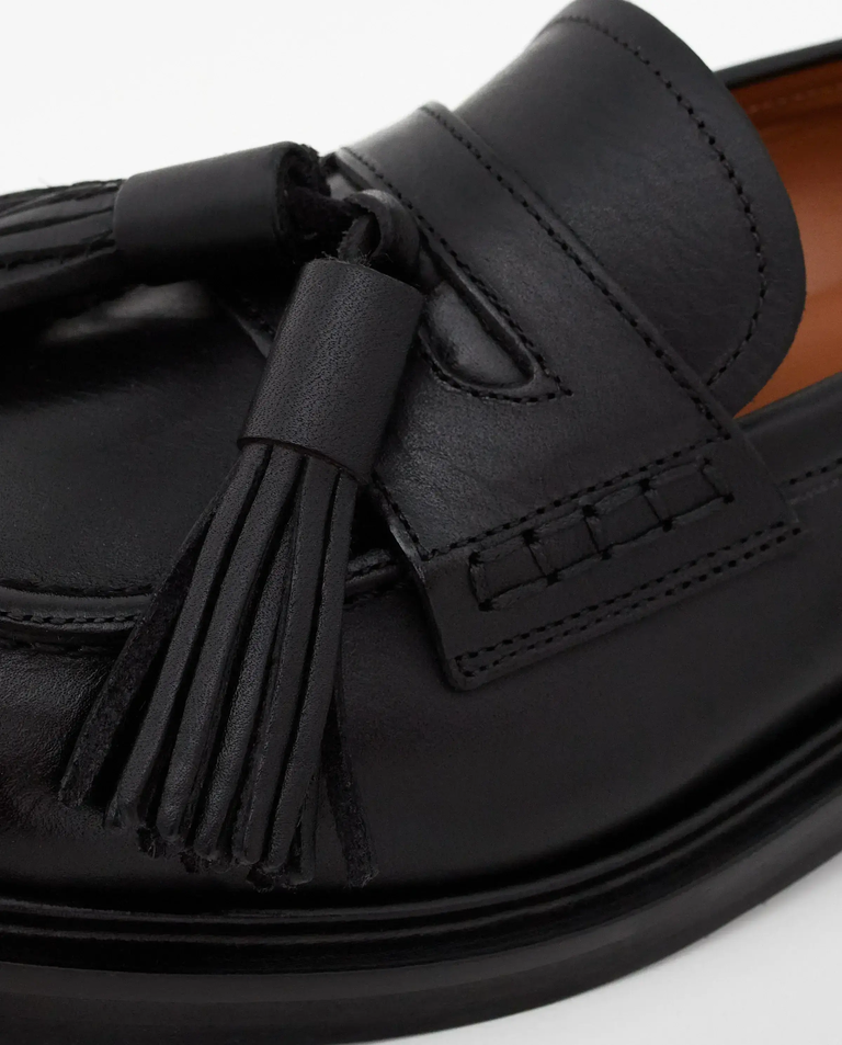 Czarne loafersy Albaredo - Image #4