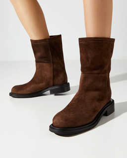 Zamszowe botki Sirone - Image #0