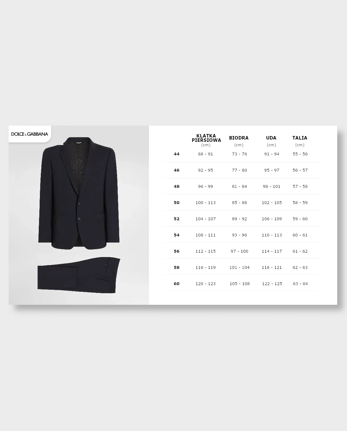 Dwuczęściowy granatowy garnitur - Image #5