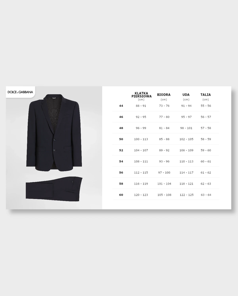 Dwuczęściowy granatowy garnitur - Image #5