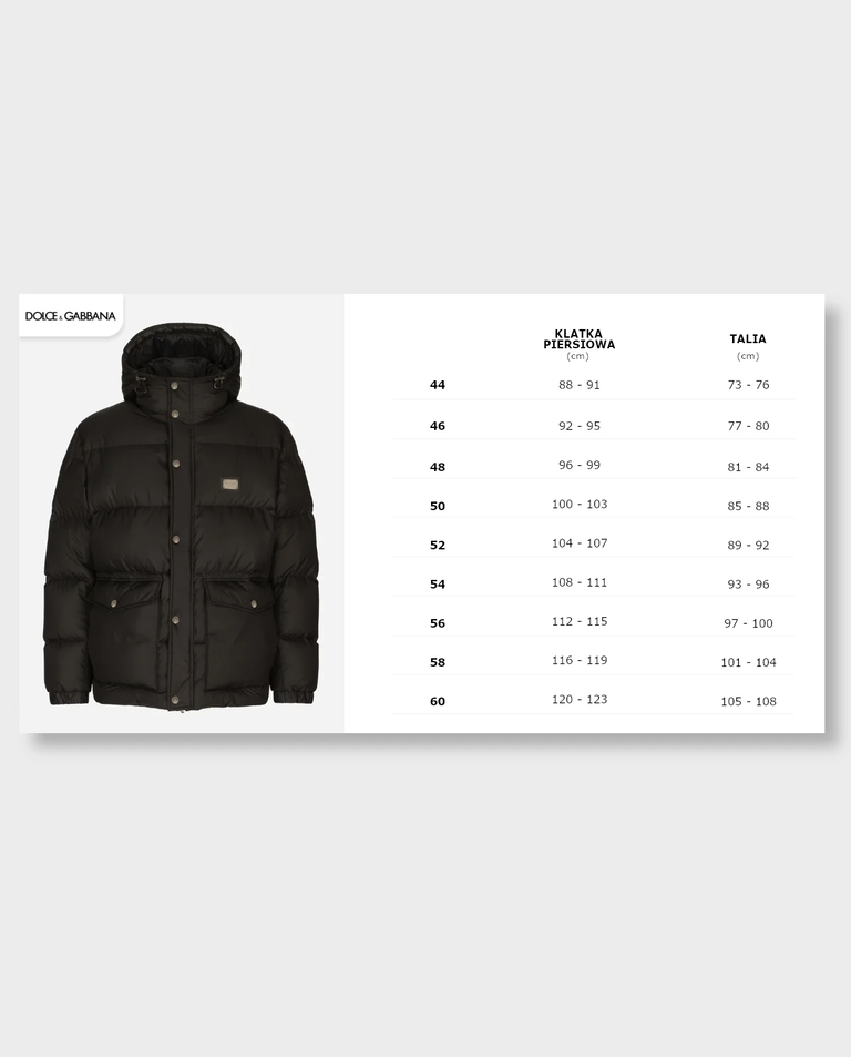 Czarna pikowana kurtka z logo - Image #4