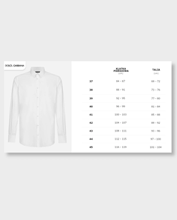 Biała koszula z elastycznej bawełny - Image #5