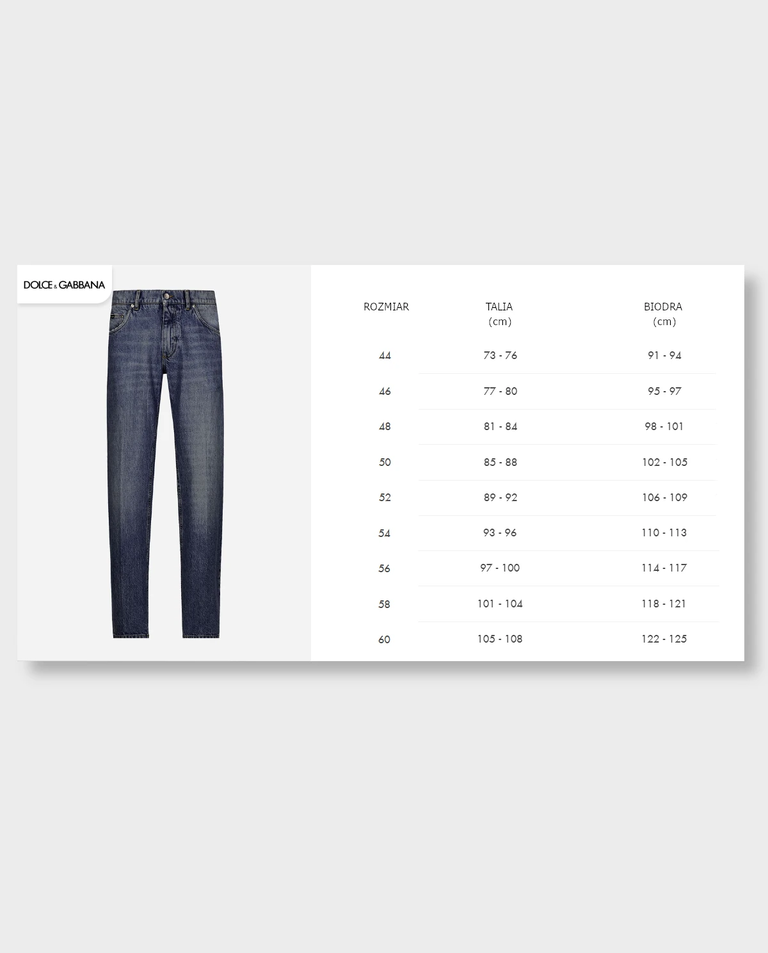 Niebieskie jeansy Regular Fit - Image #4