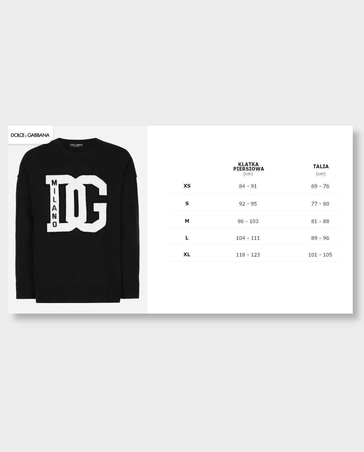 Czarny wełniany sweter z logo - Image #5