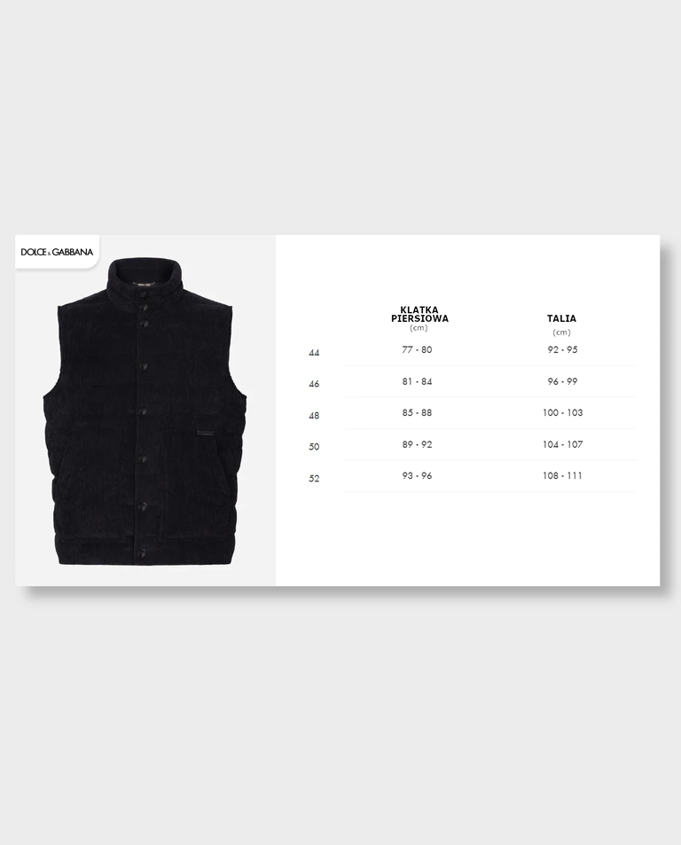 Czarny pikowany bezrękawnik - Image #5